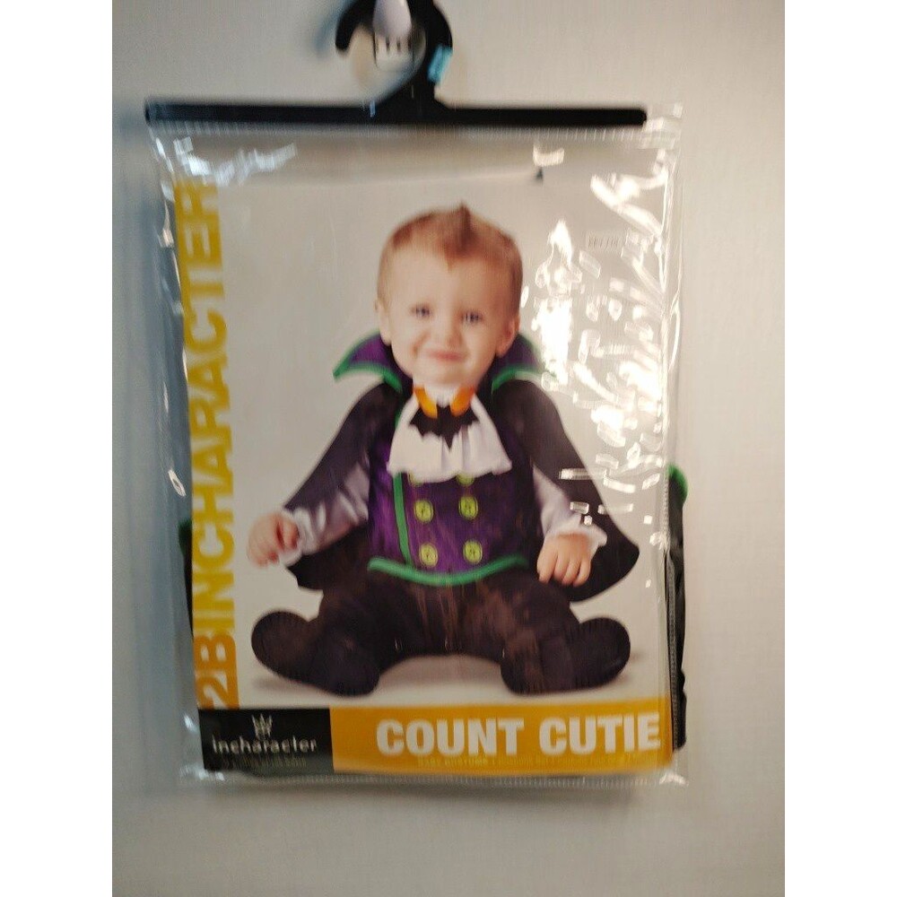 Vampire Costume Complete Outfit  Ages 0 Years Up Cape Polyester